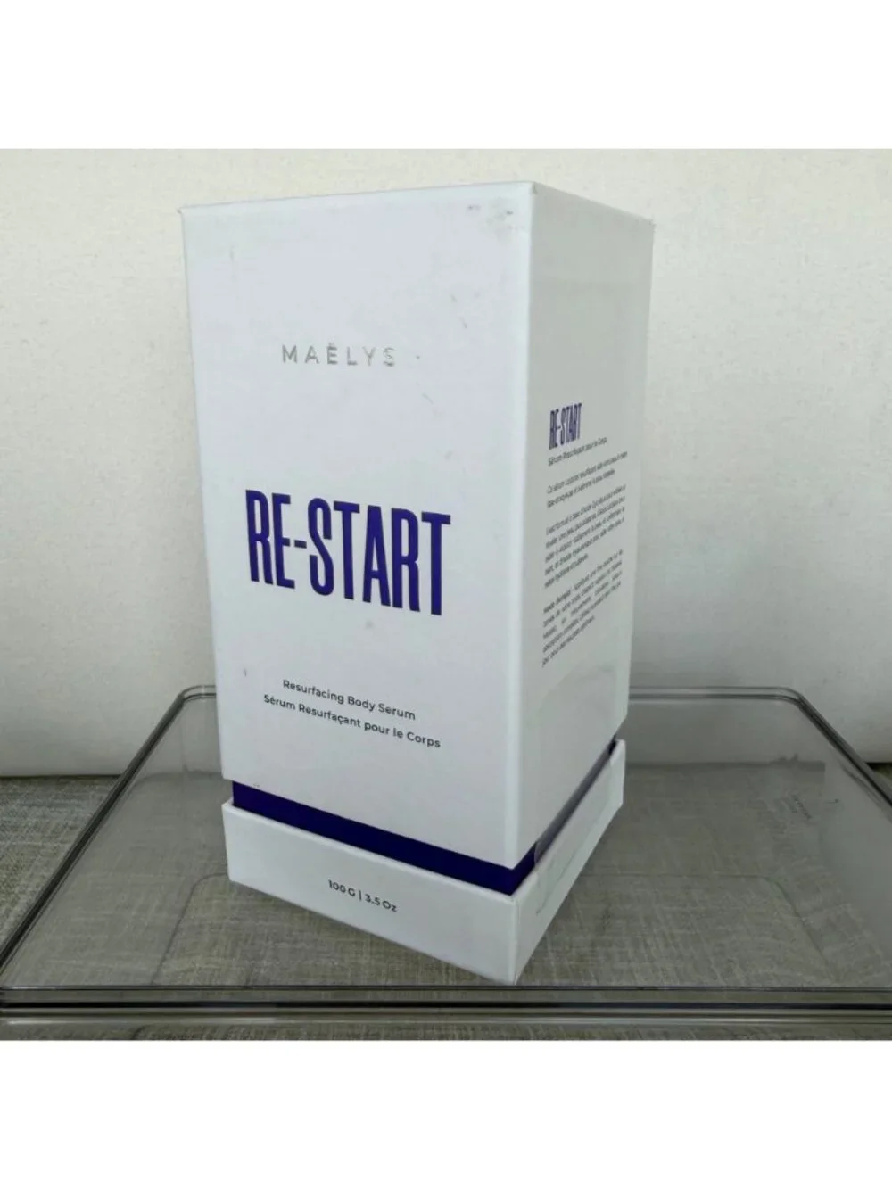 NEW MAELYS RE-START RESURFACING BODY SERUM 3.5OZ